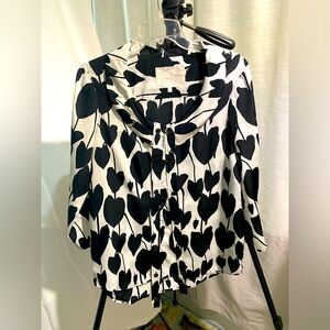 Rachel Roy BLOUSE white and black size M